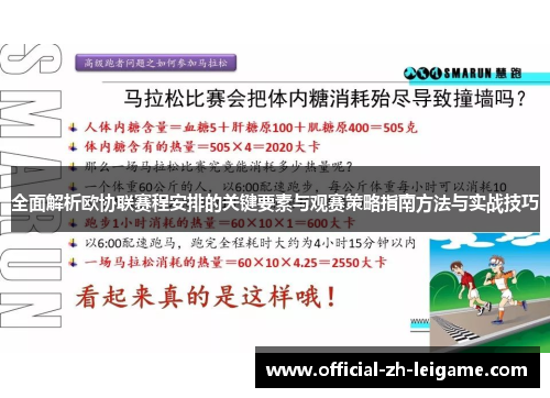 全面解析欧协联赛程安排的关键要素与观赛策略指南方法与实战技巧